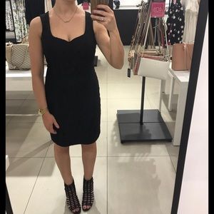 Karl Lagerfeld Paris sleeveless sweetheart dress